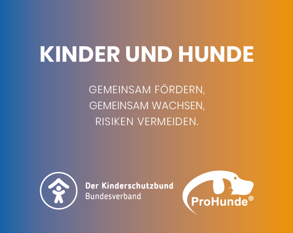 Kinder und Hunde , Gemeinsam Fördern, Gemeinsam Wachsen, Risiken vermeiden