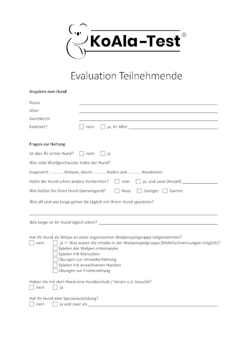 KoAla Test Evaluationsseite 2