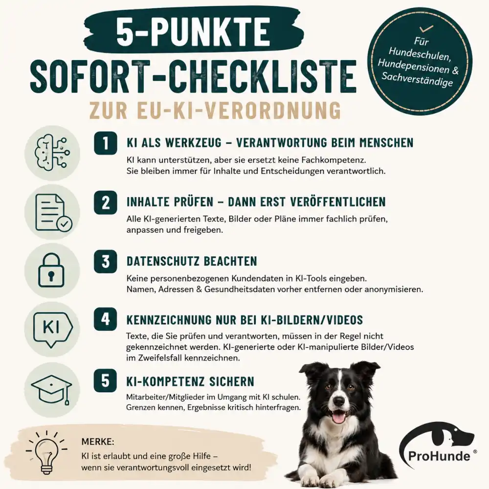 prohunde beitragsbild KI Verordnung